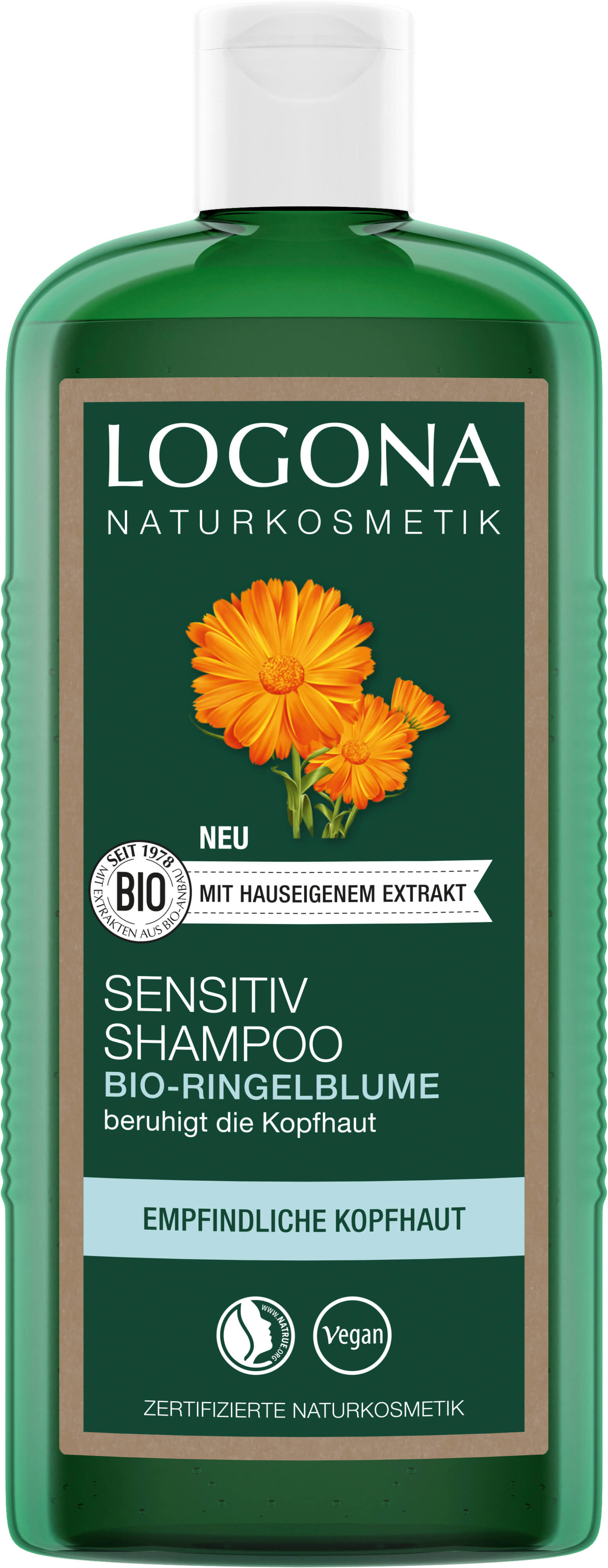 Organic Acacia Sensitive Shampoo | LOGONA Natural Cosmetics | Haarshampoos