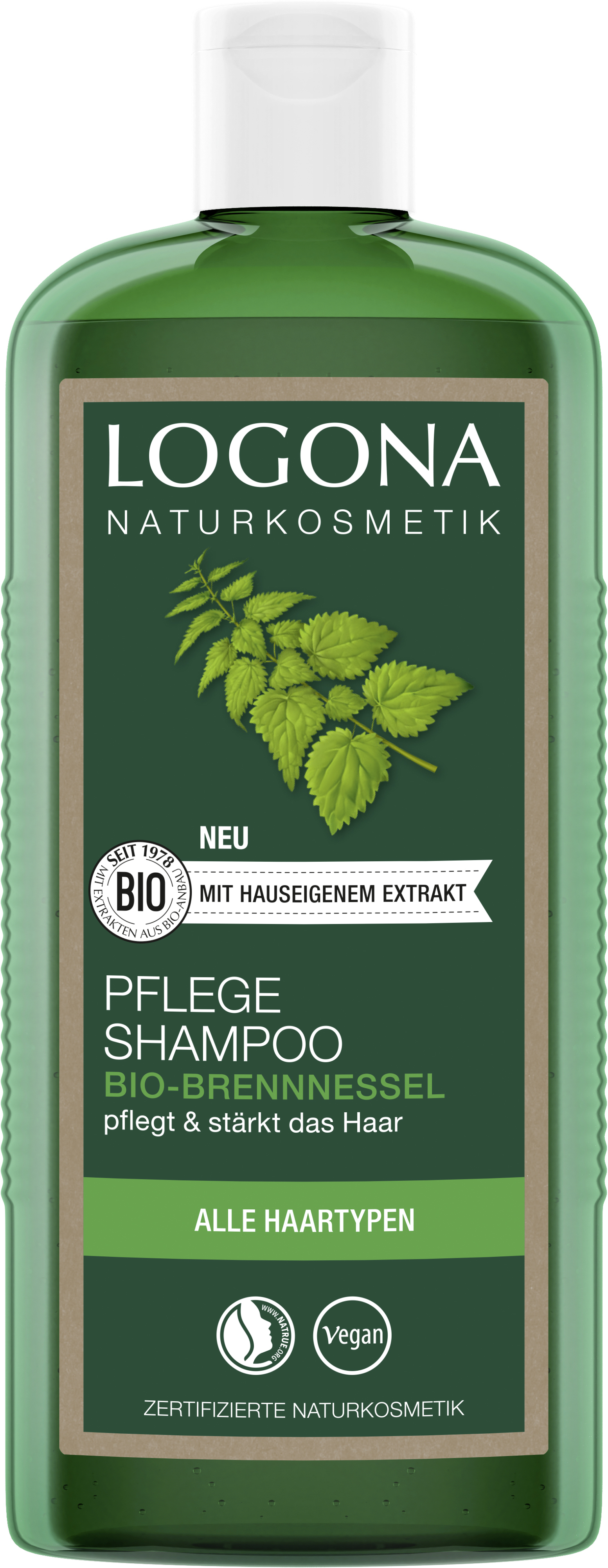 Pflege Shampoo Bio-Brennnessel | LOGONA Naturkosmetik