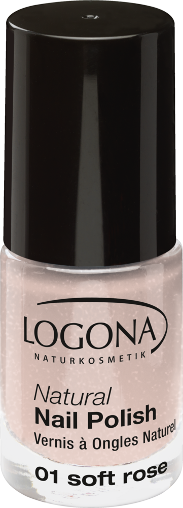 Natural Nail Polish No 01 Soft Rose Logona Naturkosmetik