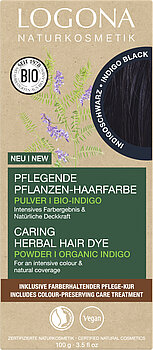Pflanzen-Haarfarbe Pulver INDIGOSCHWARZ