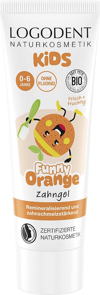 Kids Zahngel Funny Orange