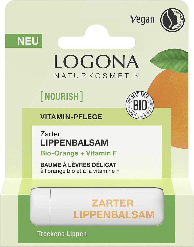 [nourish] ZARTER LIPPENBALSAM BIO-ORANGE