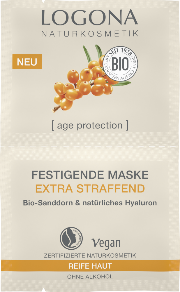 Festigende Extra Naturkosmetik Straffend (2x7,5ml) Maske Protection Age | LOGONA