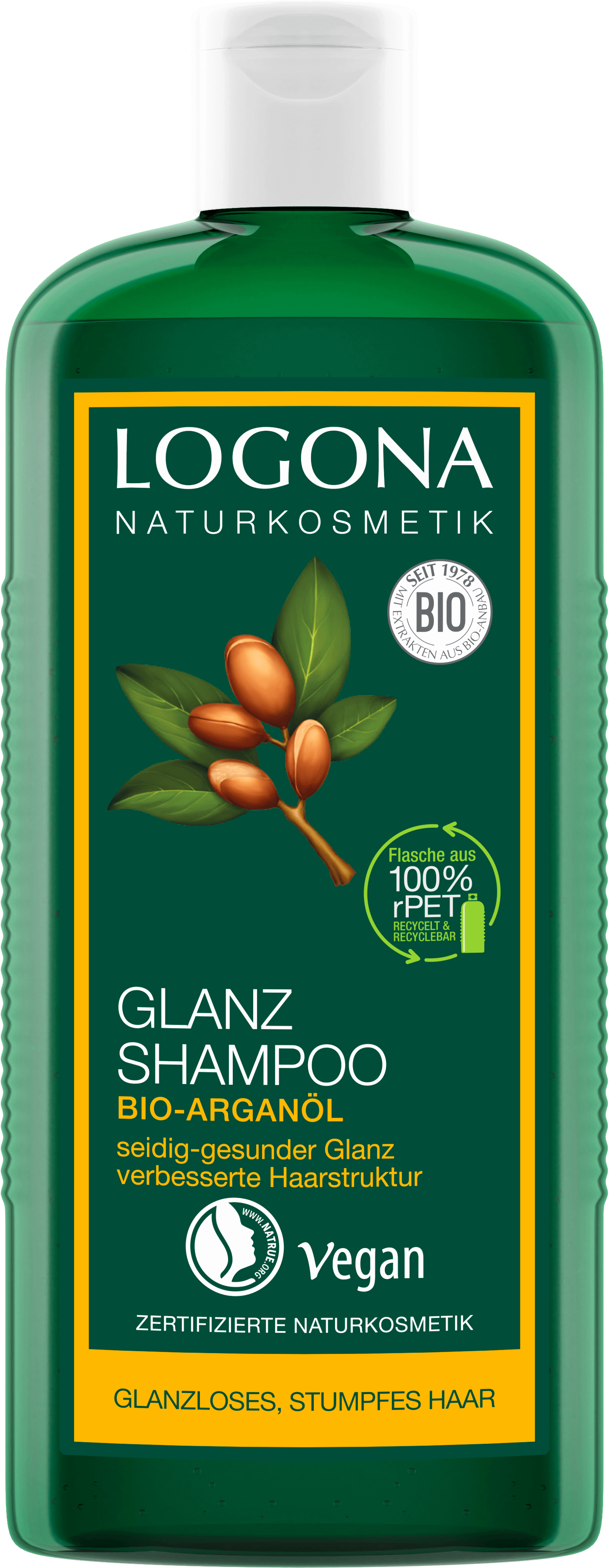 Glanz Shampoo Bio Arganol Logona Naturkosmetik